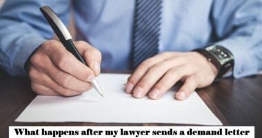 what happens after my lawyer sends a demand letter