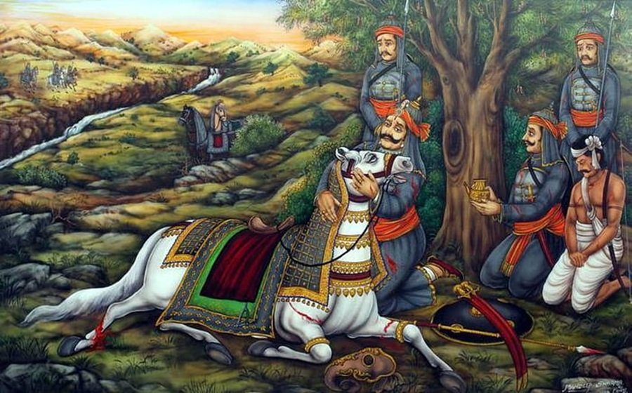 maharana pratap height and weight